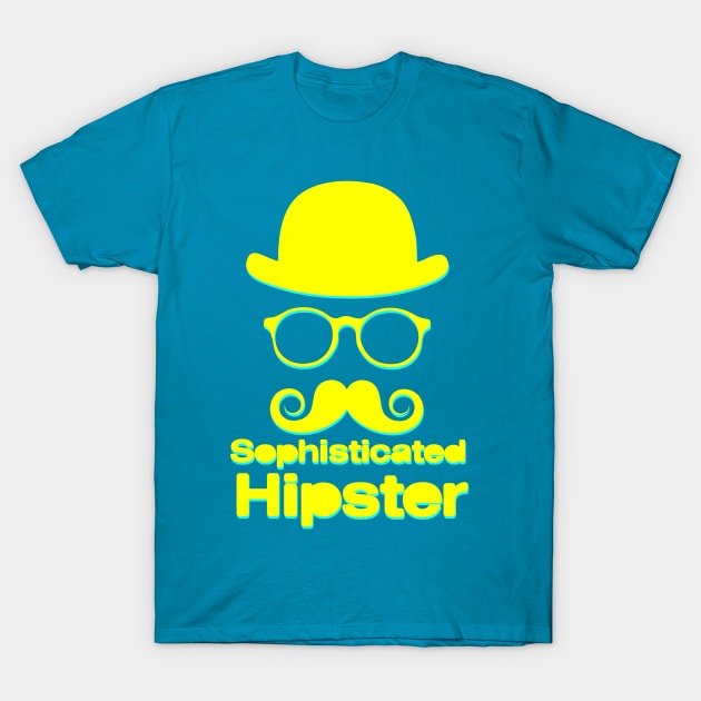 Sophisticated Hipster 2 T-Shirt by AlondraHanley